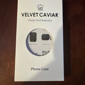 Velvet Caviar Blue Floral Phone Case